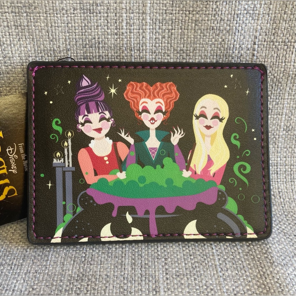 Disney Hocus Pocus The Sanderson Sisters Cauldron Cardholder